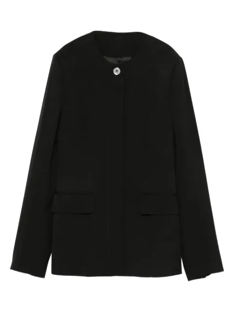 TOTEME round-neck flap-pocket jacket