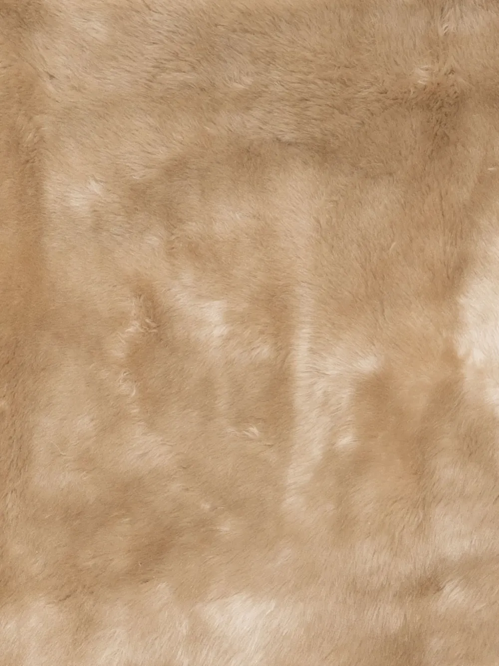 Totême Plush Shearling Muff Scarf In Brown