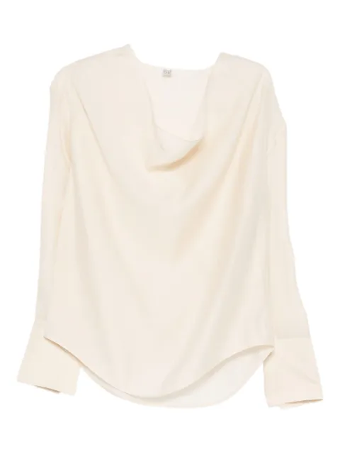 TOTEME cowl-neck blouse