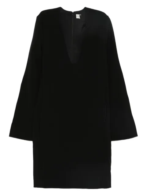 TOTEME vestido corto con mangas acampanadas