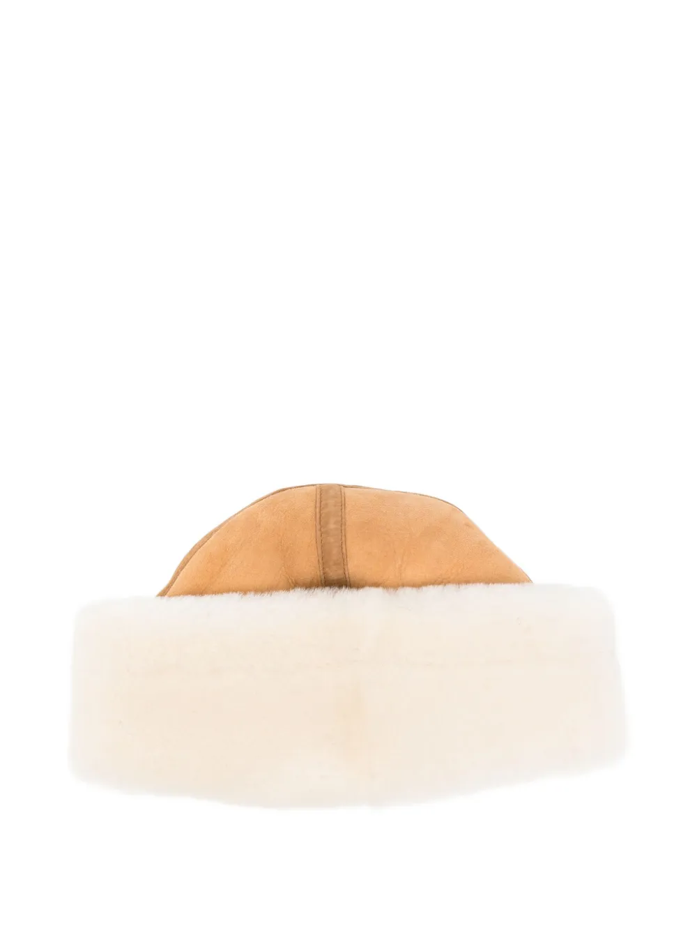 TOTEME shearling hat - Beige