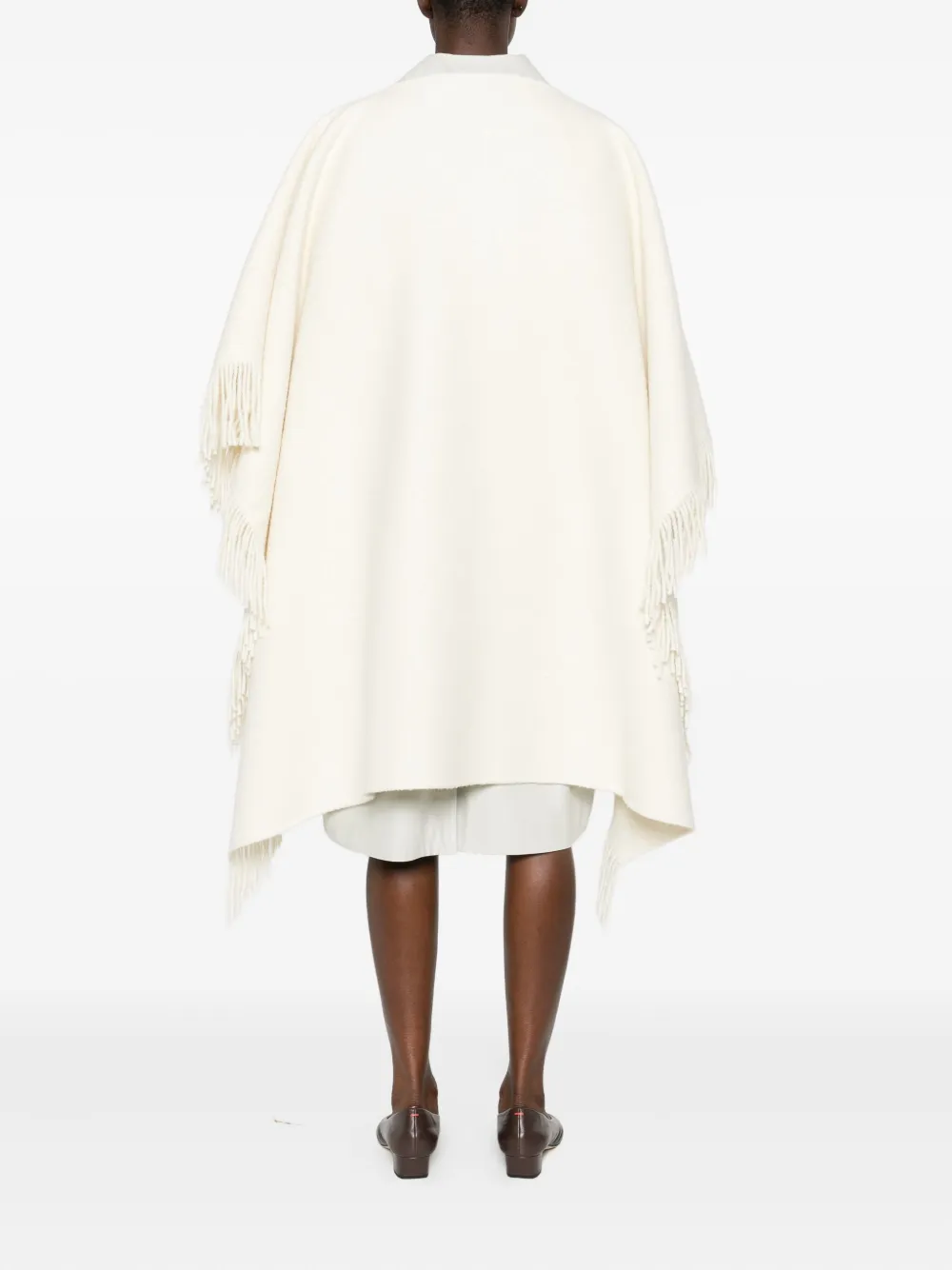 TOTEME Sjaal met franje Wit