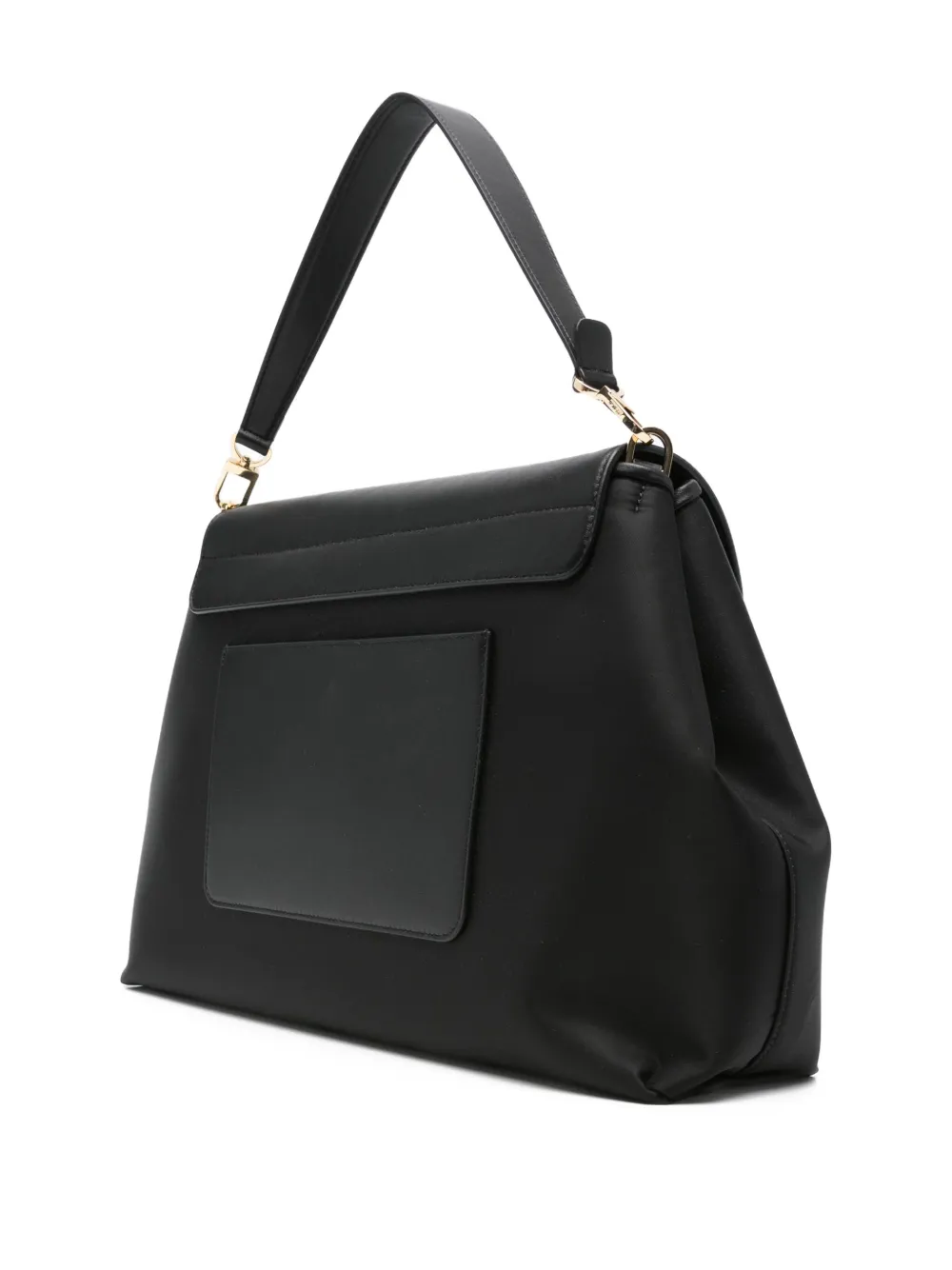 Totême T-lock Satchel Bag In Black