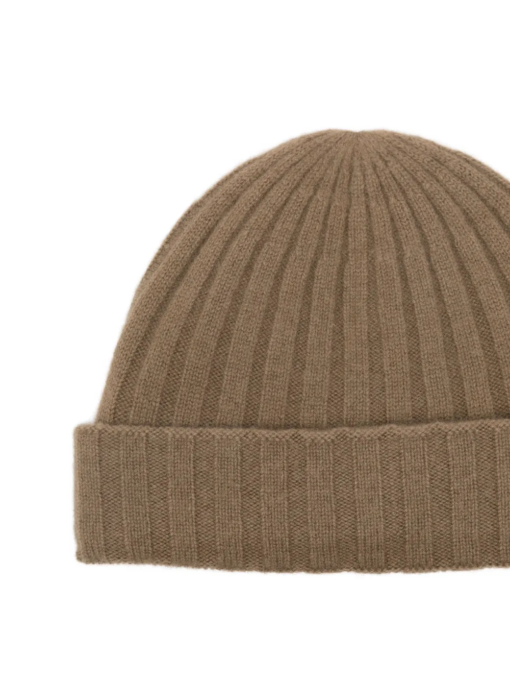 Totême Ribbed Cashmere Beanie In Green