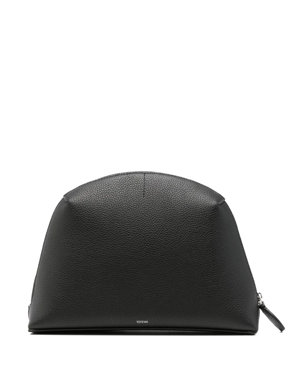 Totême Clutch Aus Leder In Black