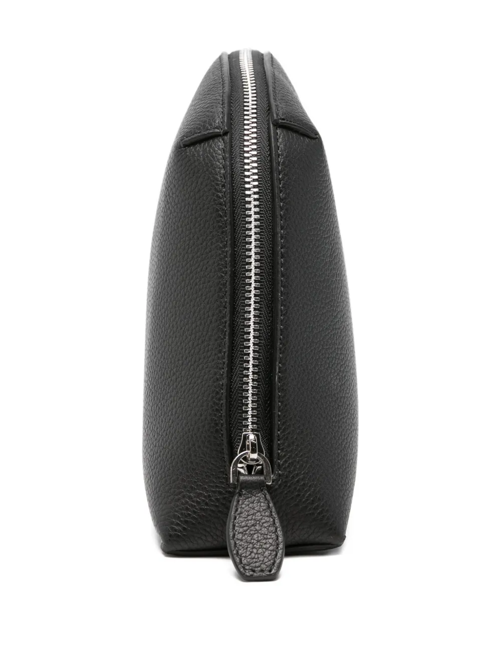 Totême Clutch Aus Leder In Black