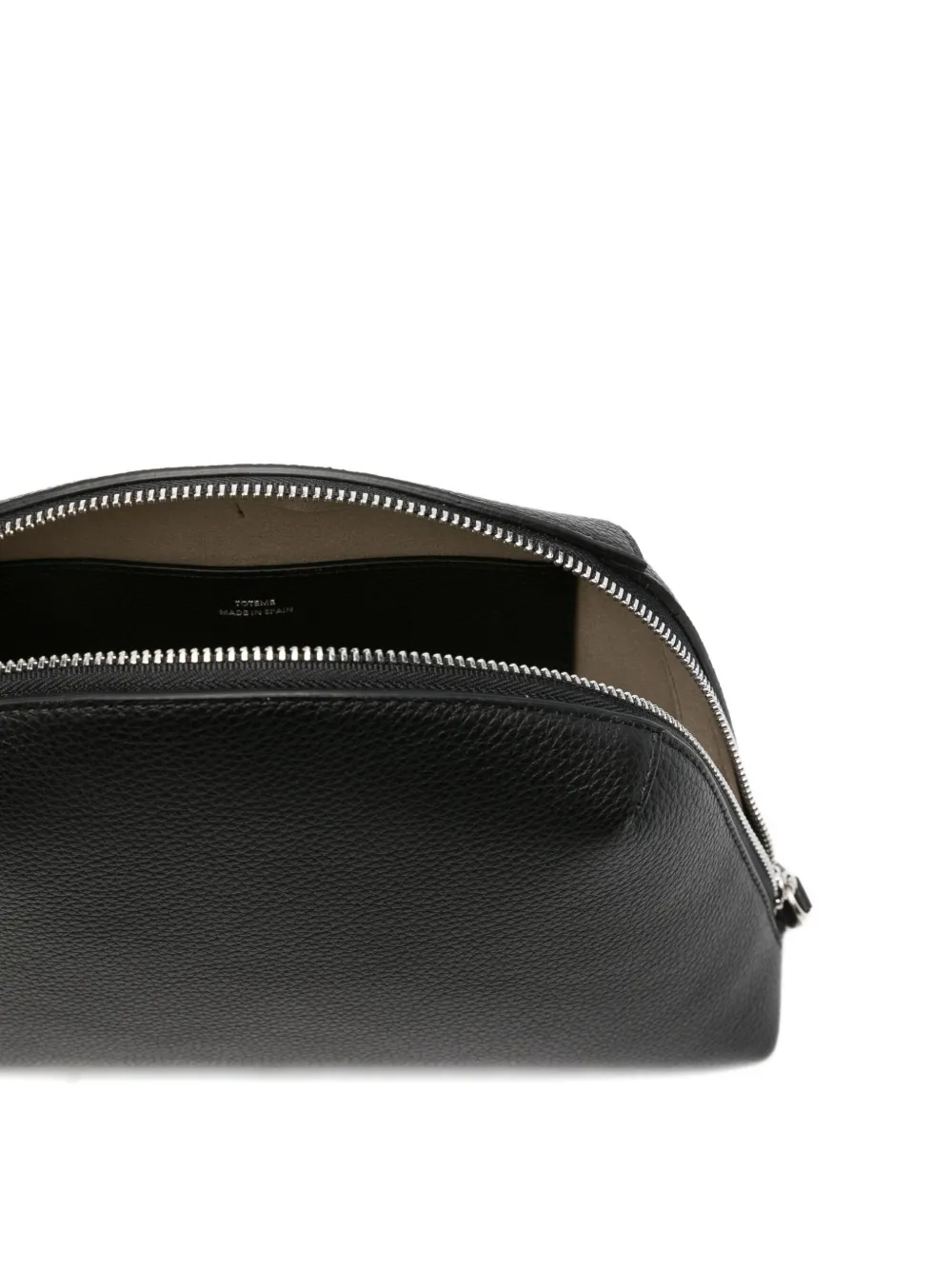 Totême Clutch Aus Leder In Black