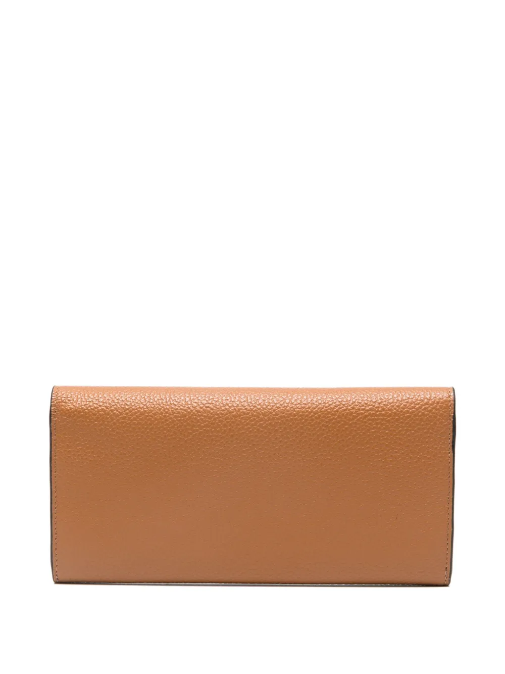Totême T-lock Leather Wallet In Neutral