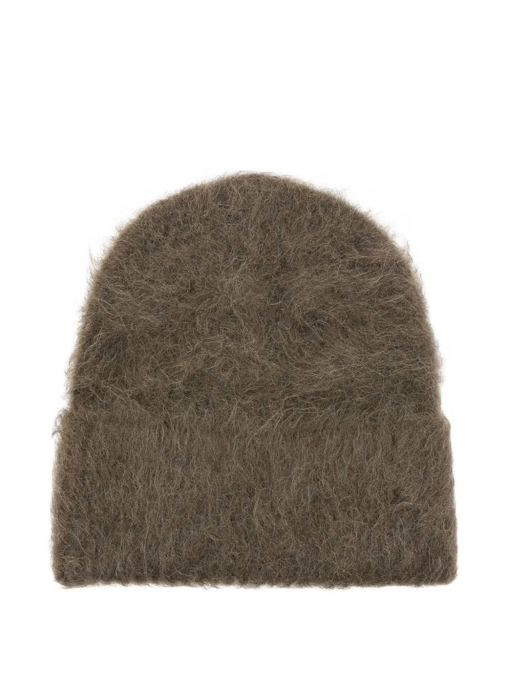 Totême Turn-up Beanie In Brown