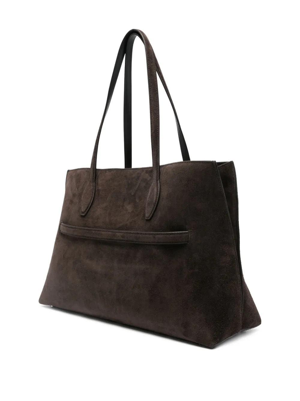 TOTEME Suède lounge shopper - Bruin