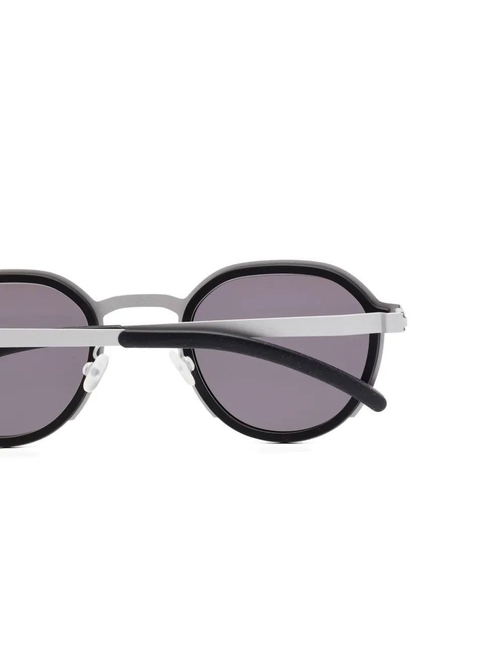 Mykita Zonnebril met rond montuur Zilver