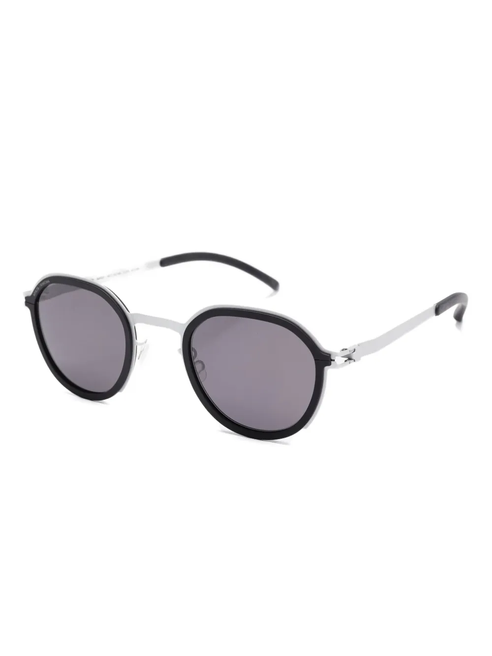 Mykita Zonnebril met rond montuur Zilver