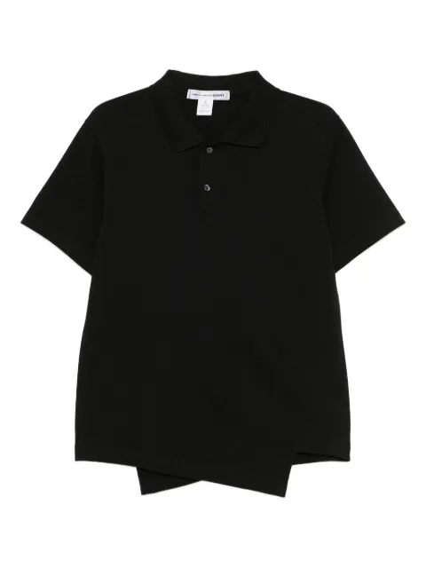 Comme des Garçons Homme asymmetric polo shirt