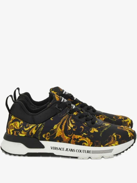 Versace Jeans Couture Baroque-print sneakers