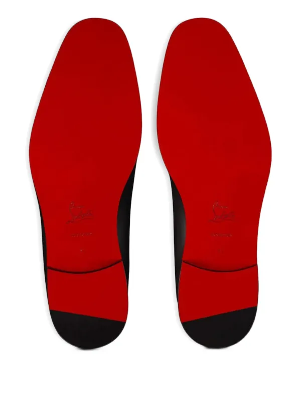 Christian Louboutin Danny Flex Loafers | Black | FARFETCH
