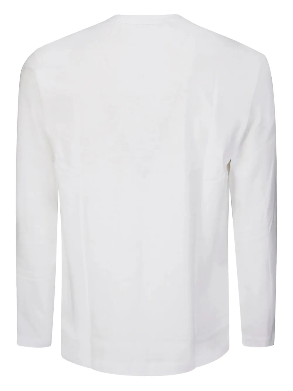 Comme des Garçons Homme logo-print long-sleeve T-shirt Wit
