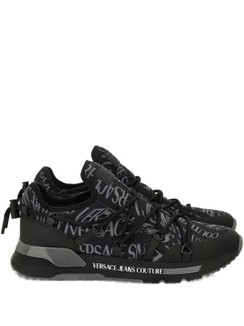 Versace Jeans Couture logo-print lace-up sneakers
