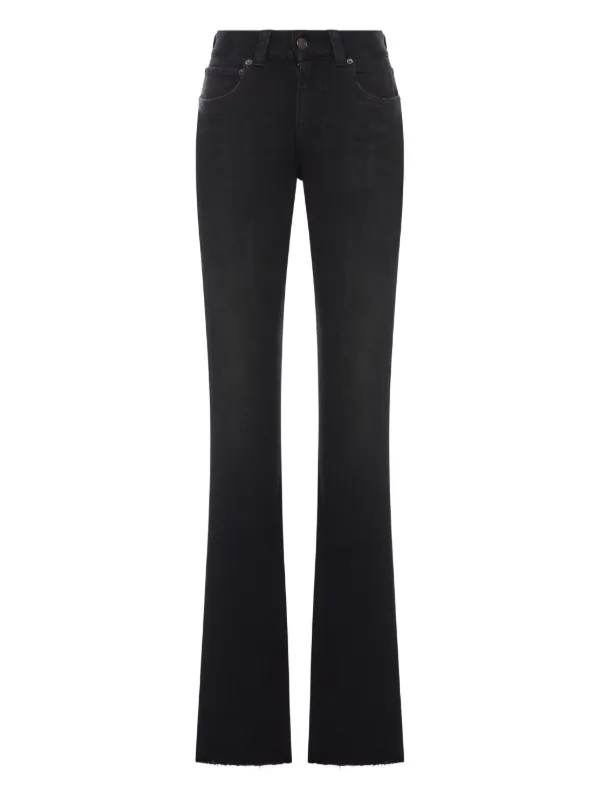 BALENCIAGA ブラック ブーツカットデニム Balenciaga ブーツカット ジーンズ | ブラック | FARFETCH JP
