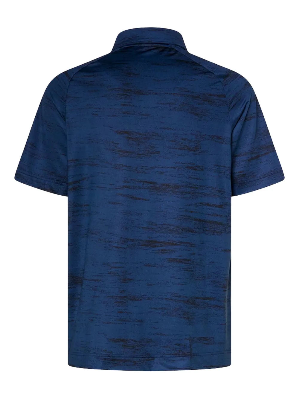 Oakley pattern-jacquard polo shirt Blauw