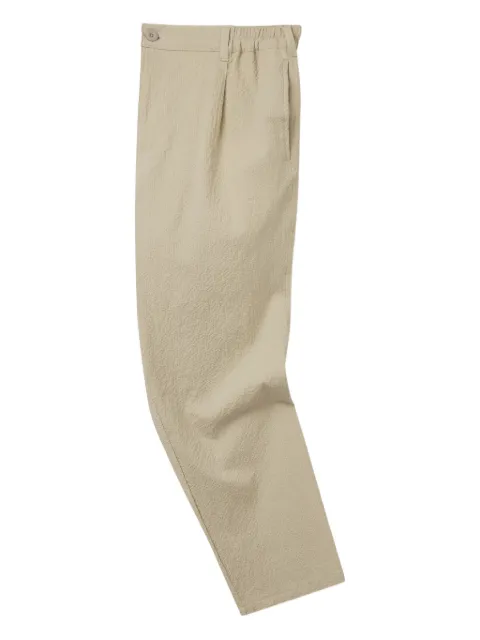 Howlin' textured stretch-cotton trousers