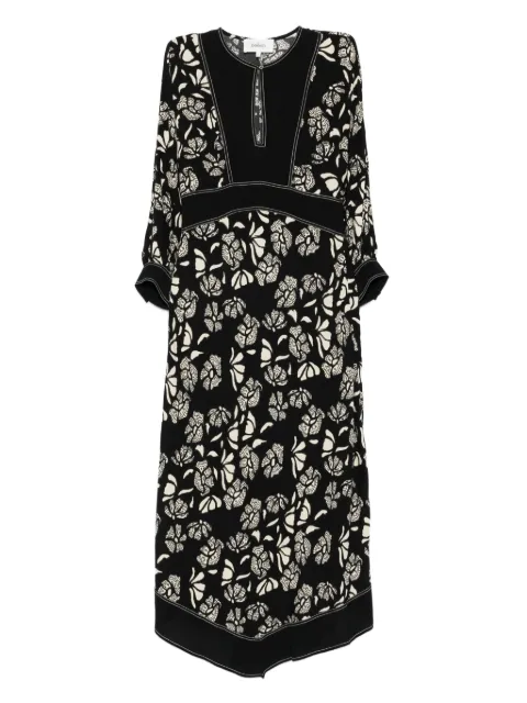 Ba&Sh floral-print midi dress