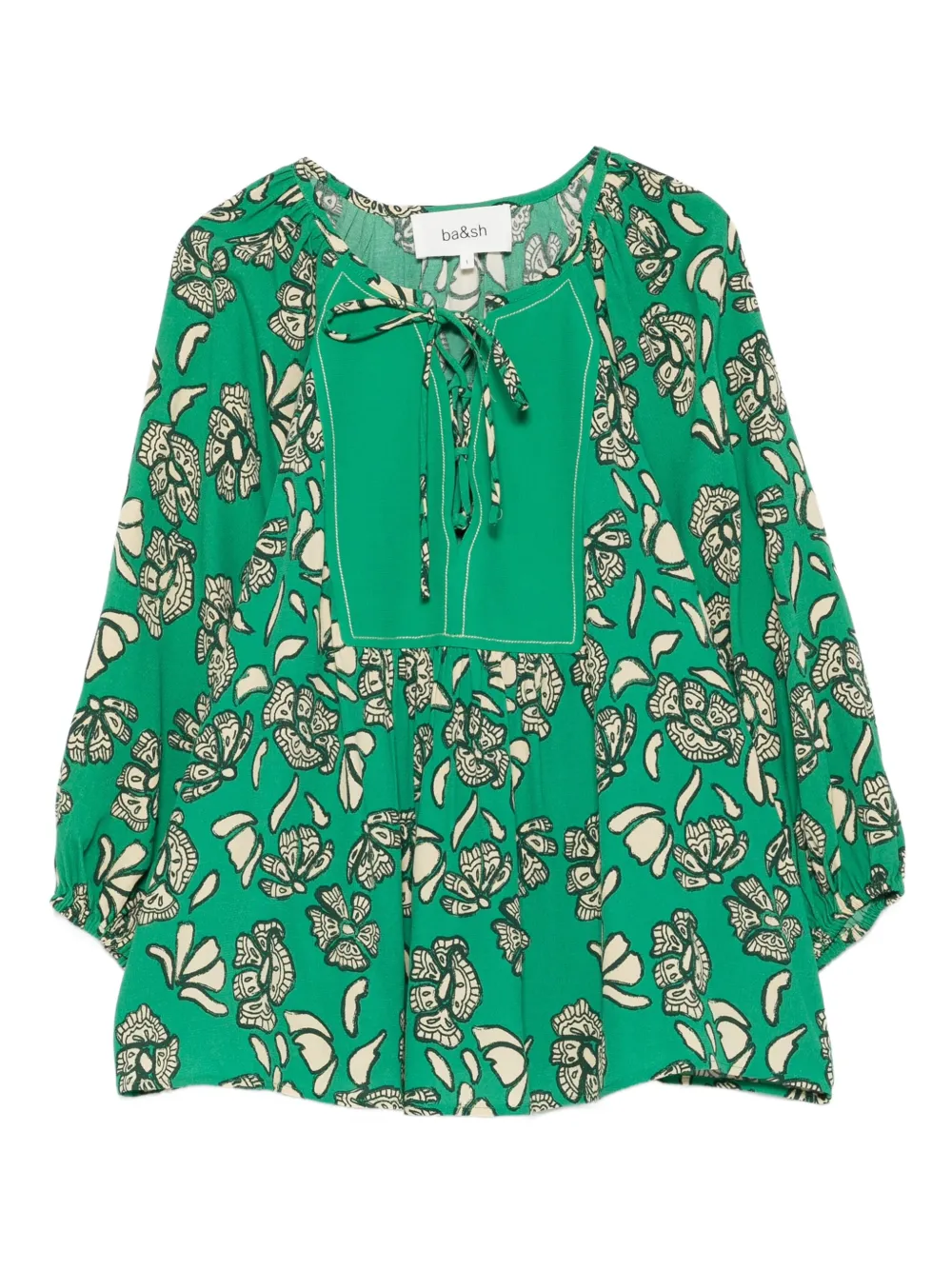 Ba&Sh floral-print blouse Groen
