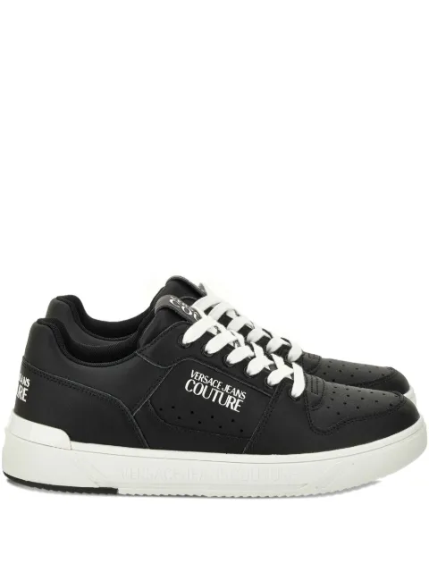 Versace Jeans Couture logo-detailed leather sneakers