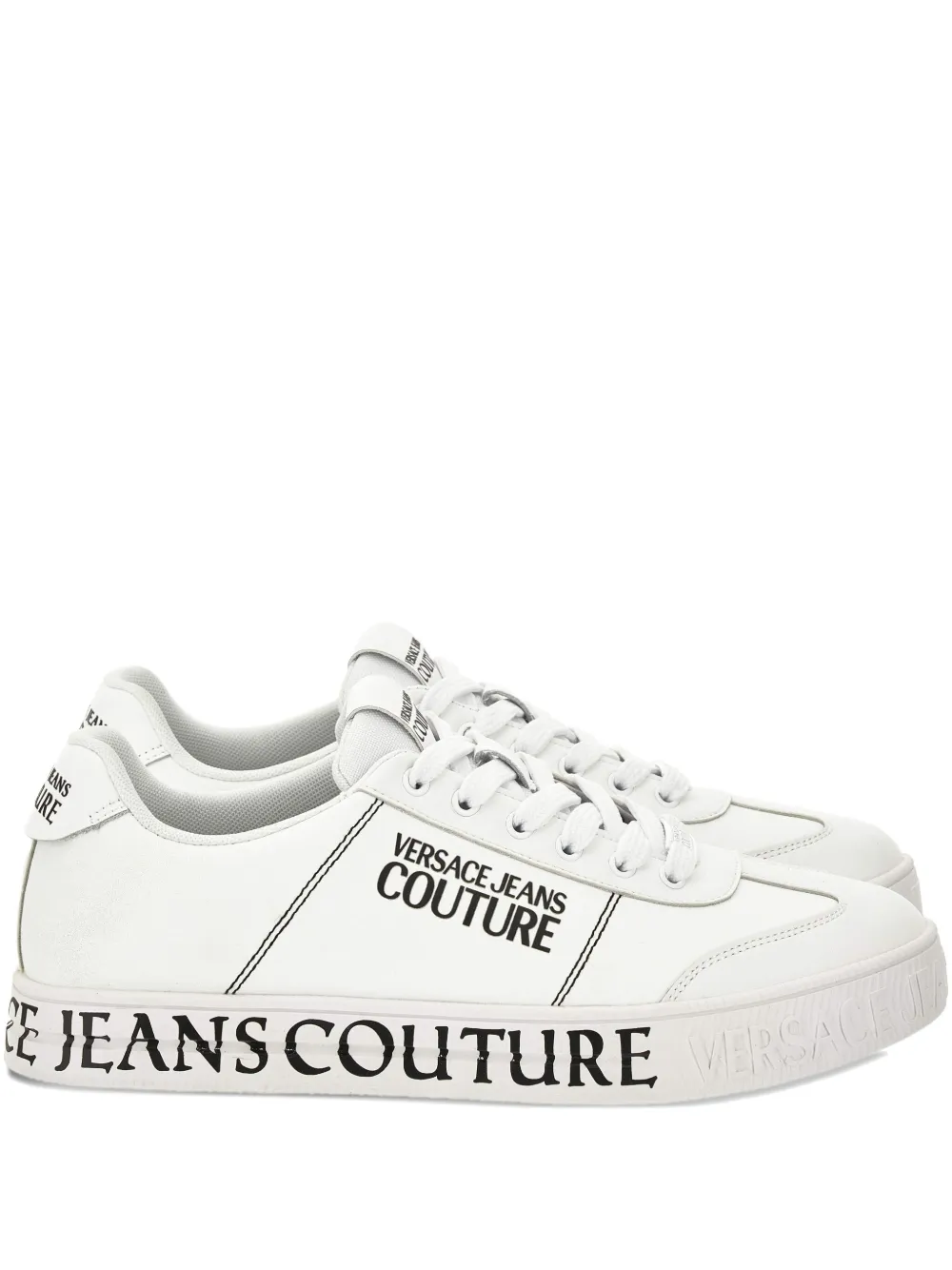 Versace Jeans Couture logo-detail trainers White