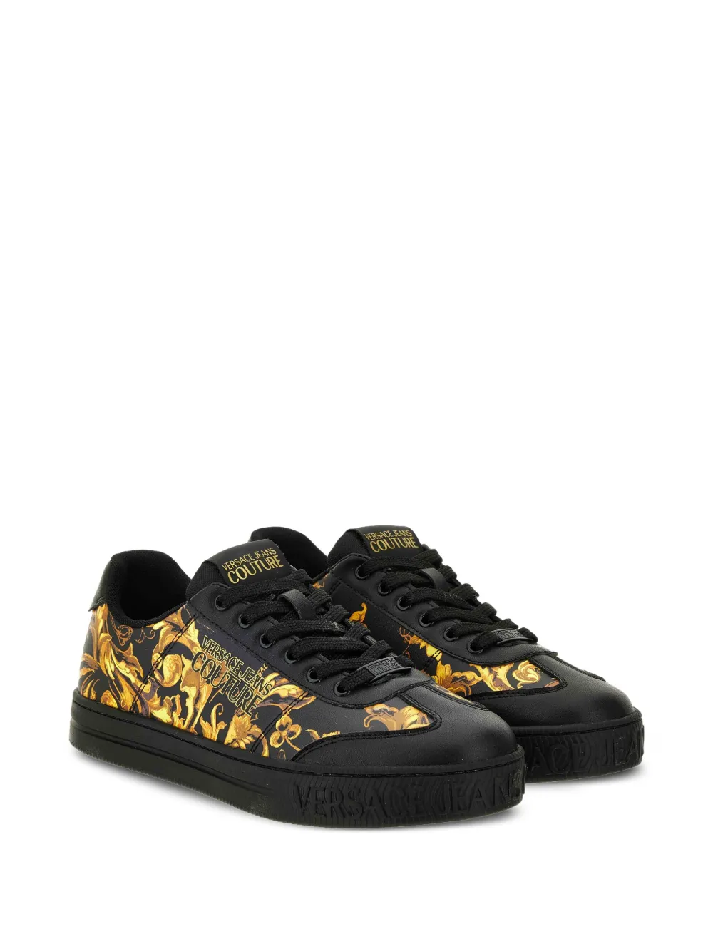 Versace Jeans Couture Baroque-print sneakers | Low-Tops | Image 2