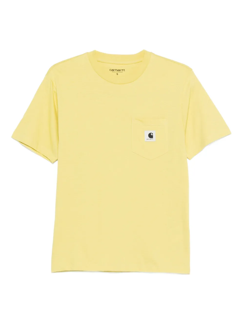 Carhartt WIP T-shirt met logopatch Geel