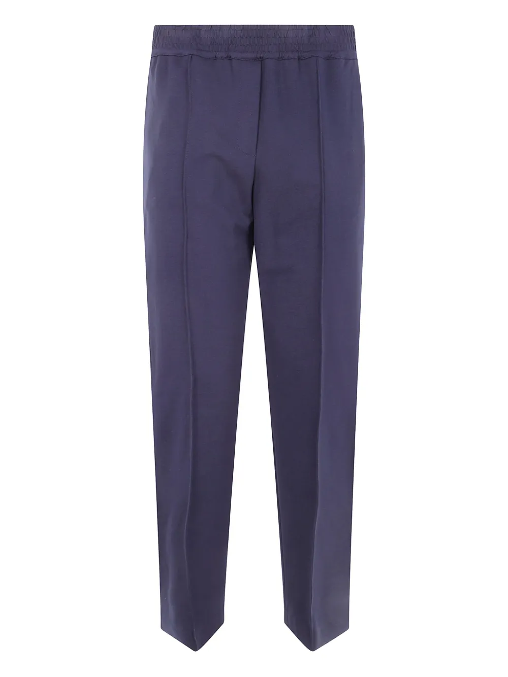 elasticated-waist trousers