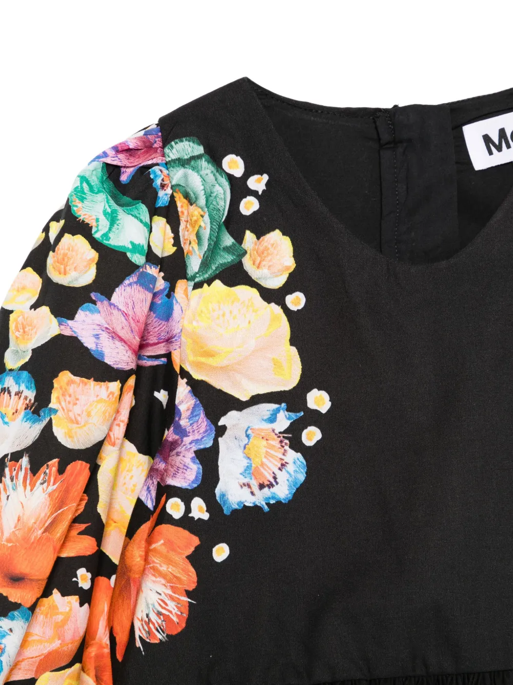 Molo Cybil jurk met bloemenprint Zwart