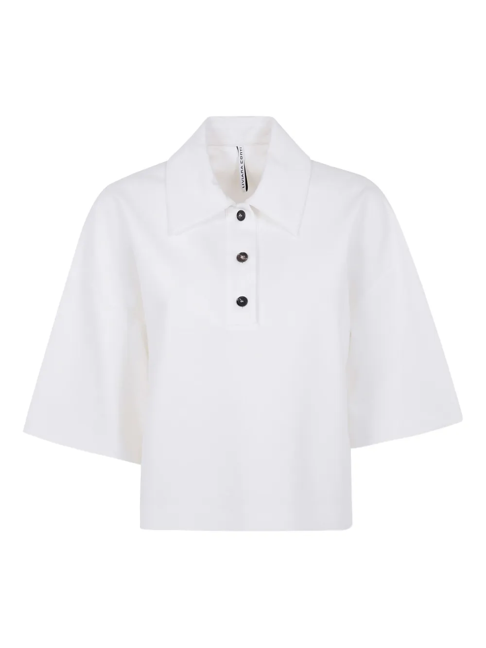 half-sleeves polo top