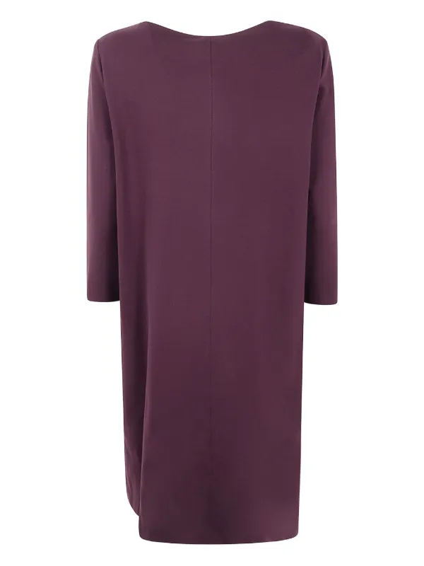 Liviana Conti boat-neck Dress | Red | FARFETCH EG