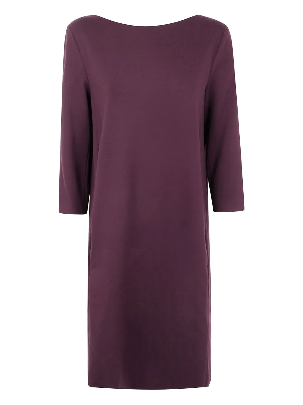 boat-neck dress
