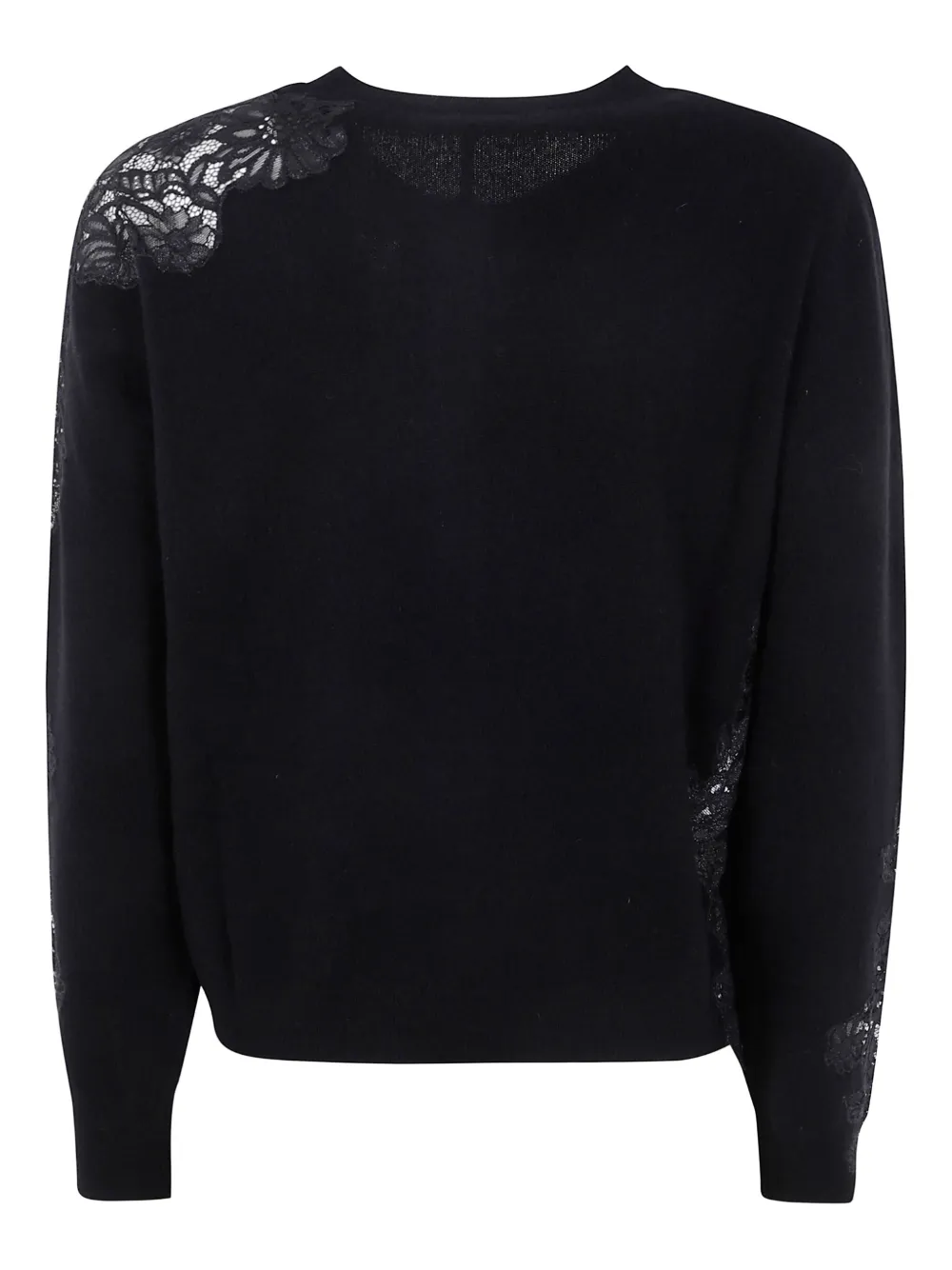 Liviana Conti lace-paneled wool cardigan | Cardigans | Image 2