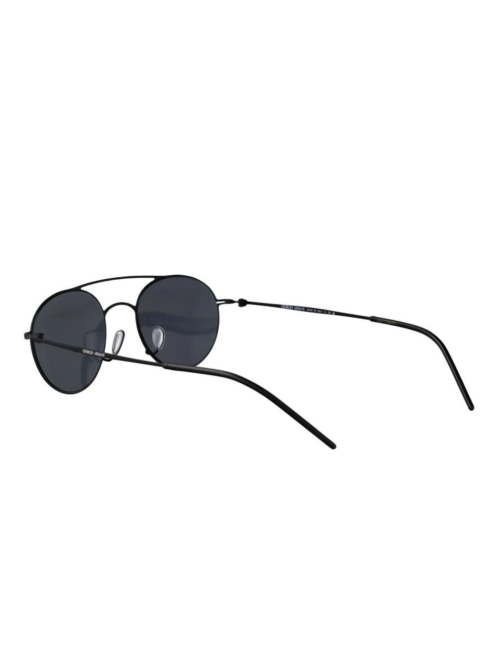 Giorgio Armani 0AR6169 zonnebril met rond montuur Zwart