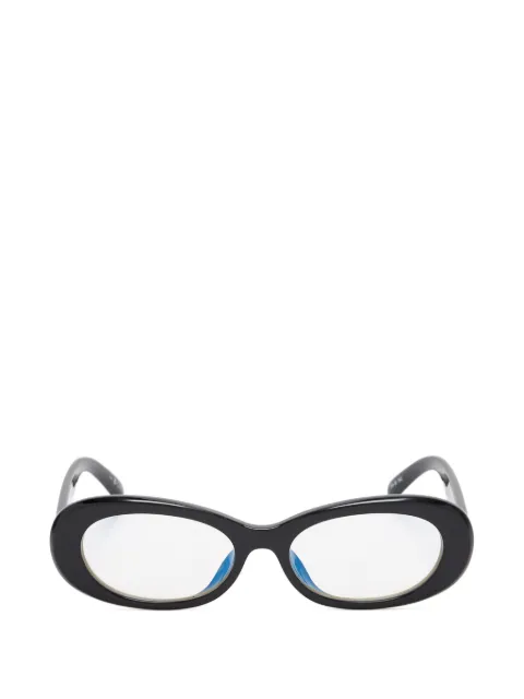 Le Specs oval-frame glasses