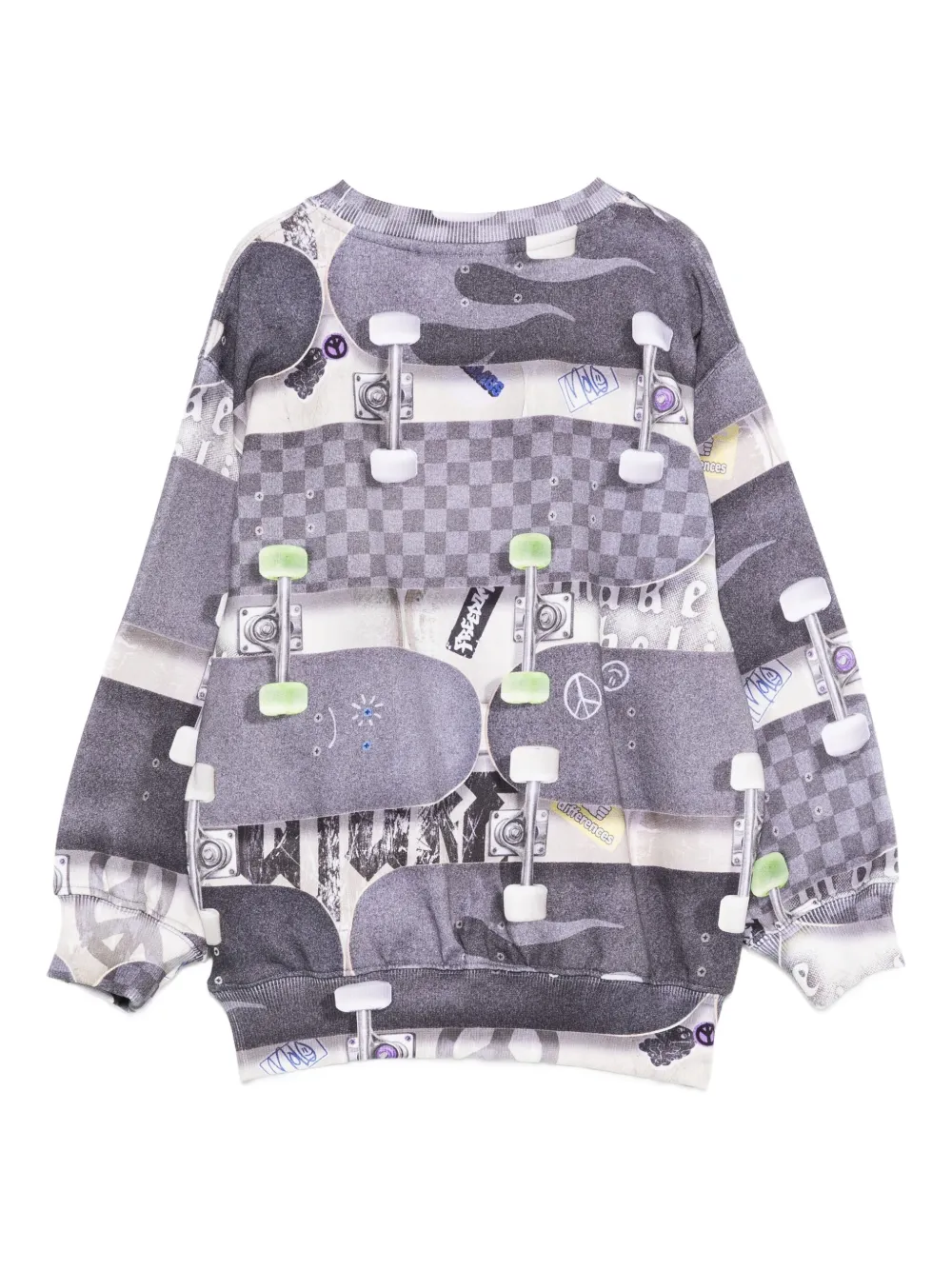 Molo skateboard-print sweatshirt | Boys Hoodies & Sweatshirts | Image 2