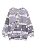 Molo skateboard-print sweatshirt - Grey