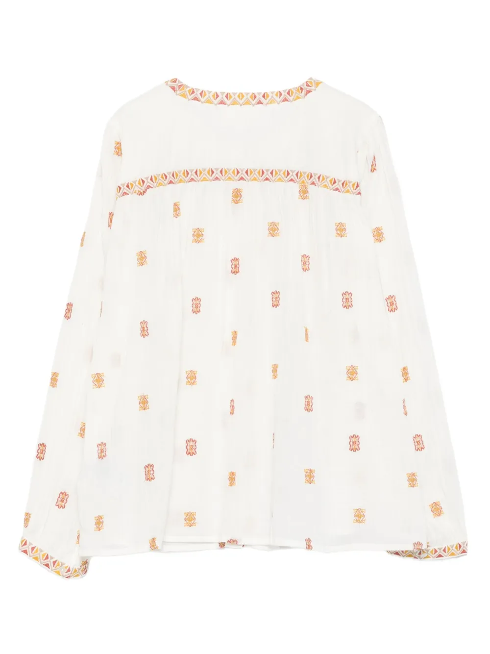 Ba&Sh Blusa Daphne com padronagem geométrica | Blusas | Image 2
