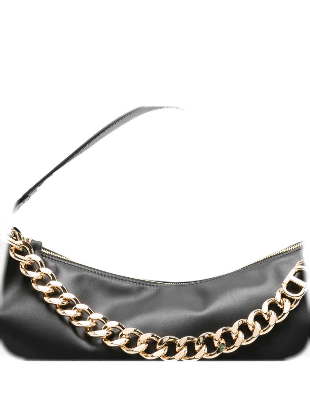 TWINSET Liliane chain-embellished shoulder bag | Black | Image 1