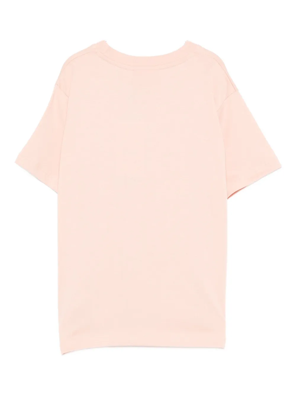 Molo T-shirt met smileyface en verfspray Roze