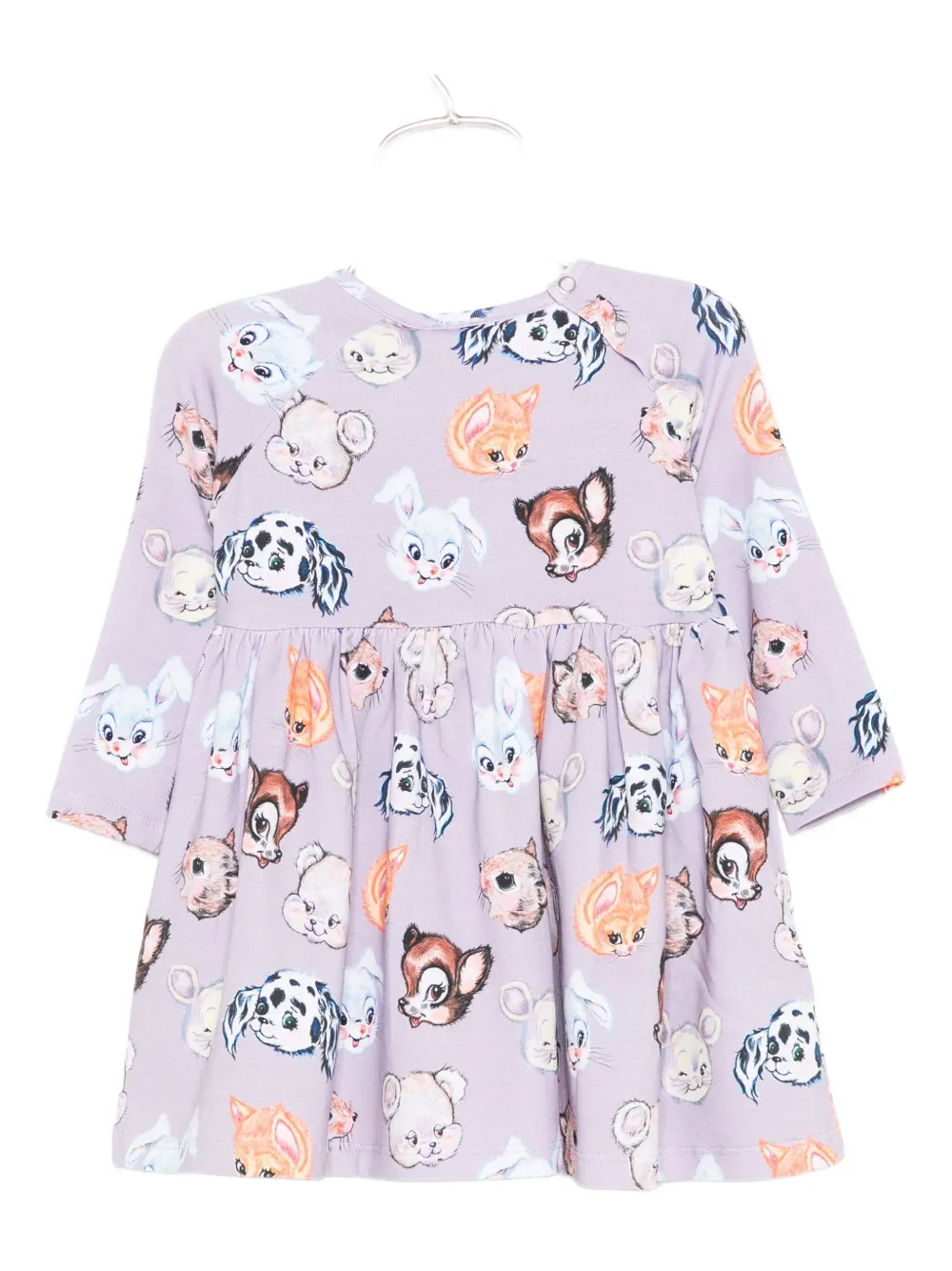 Molo Jurk met dierenprint Paars