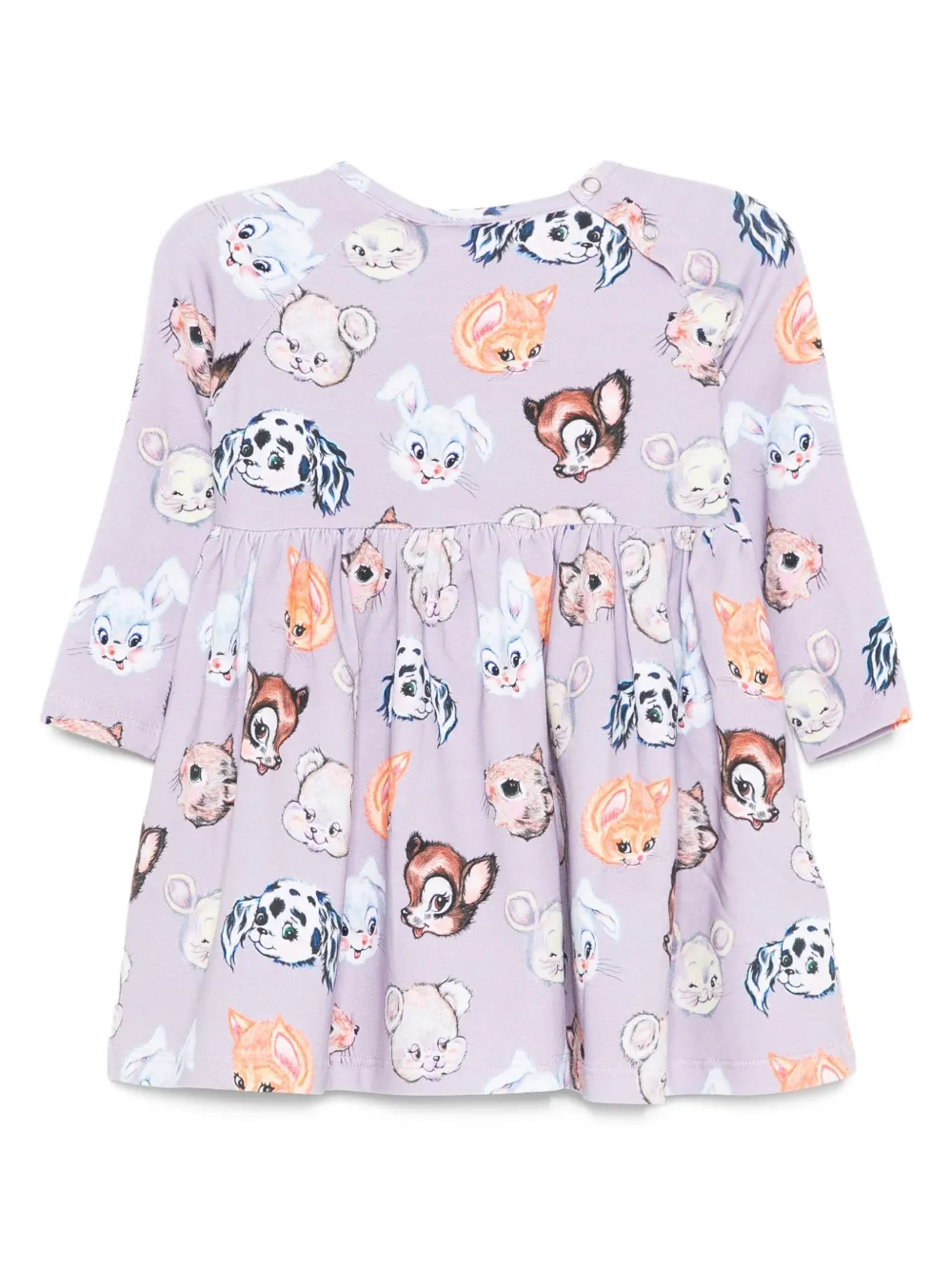 Molo Jurk met dierenprint - Paars