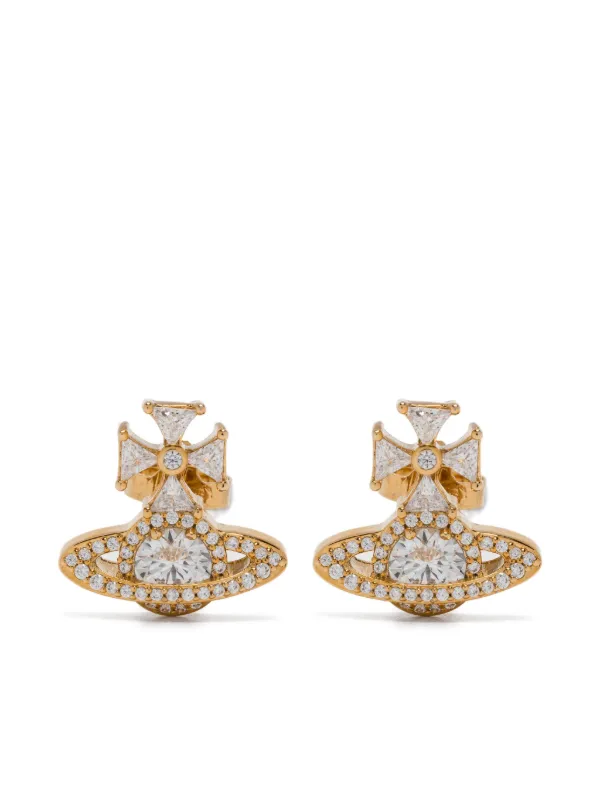 アクセサリー vivienne westwood orb zirconia earring Vivienne Westwood Pink 3D orb Saturn Drop earrings#030 | eBay