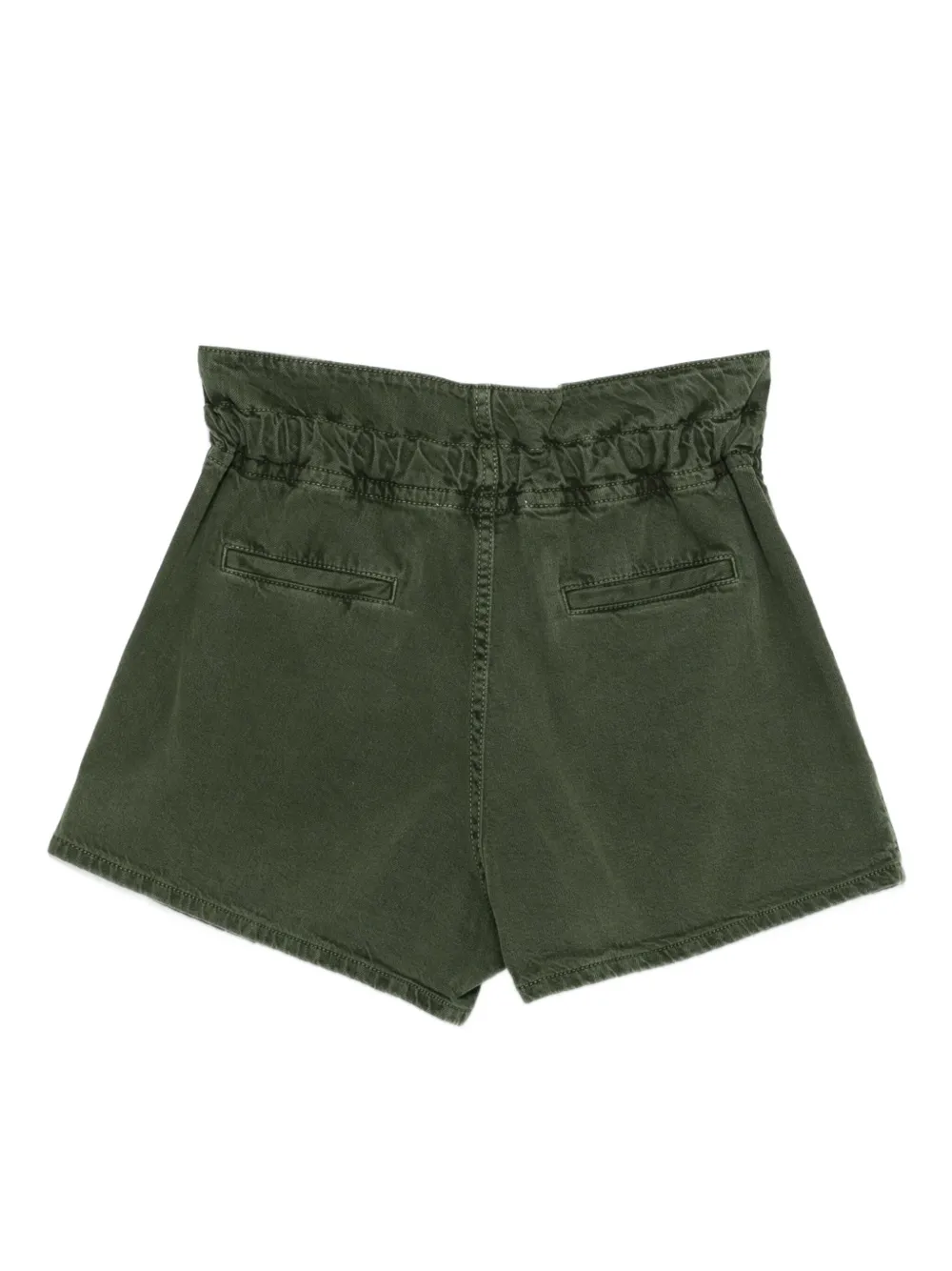 Ba&Sh Fabo shorts met paperbag-taille Groen