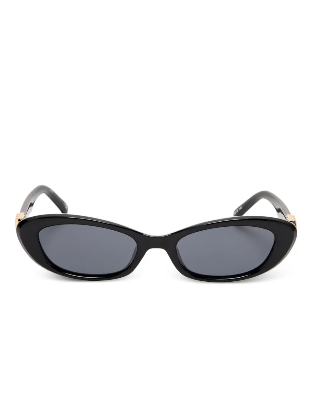 Le Specs The Whisperer cat-eye-frame sunglasses | Black | Image 1