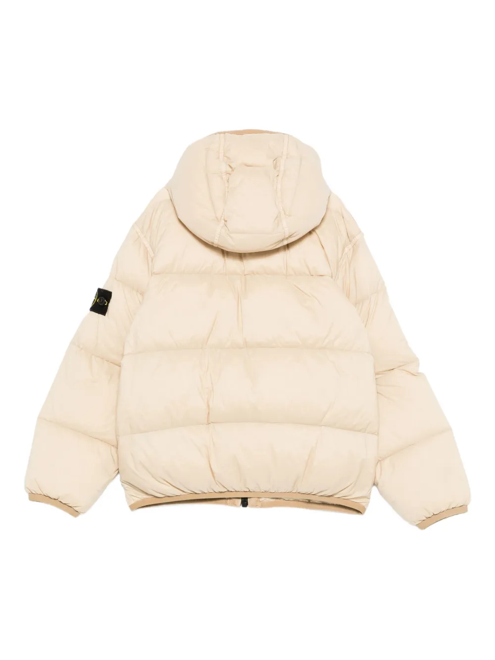 Stone Island Junior Gewatteerd jack Beige
