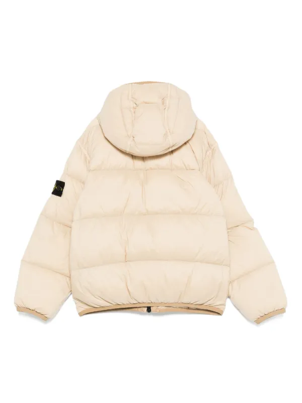 Stone Island Junior フーデッド パデッドジャケット | ニュートラル